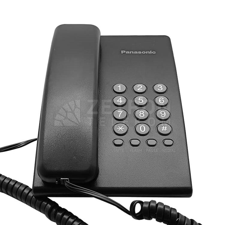                                                                 Panasonic KX-TS400 Black | Telephone
                                                                